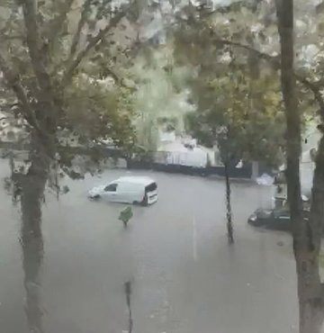 Şiddetli sağanak yağış İstanbul